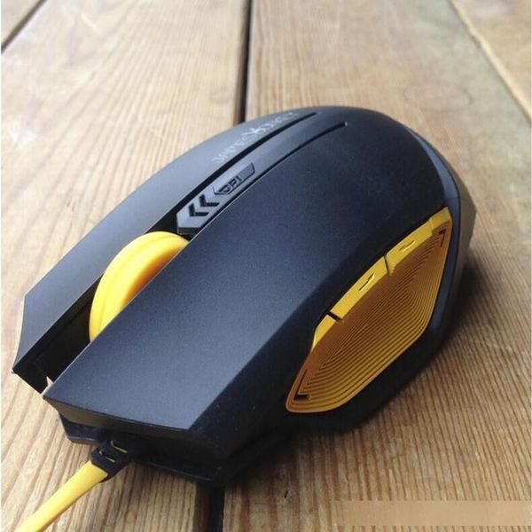 

2016jamesdonkey usb wired gaming mouse 112high precision led light mice for pc with 3 levels 2000 dpi 6 buttons side control micro switches