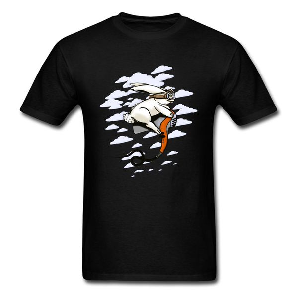 

mad t shirts men funny design t-shirt cartoon hare dryer flyer cool tee shirt 2018 clothing shirt big size 3xl