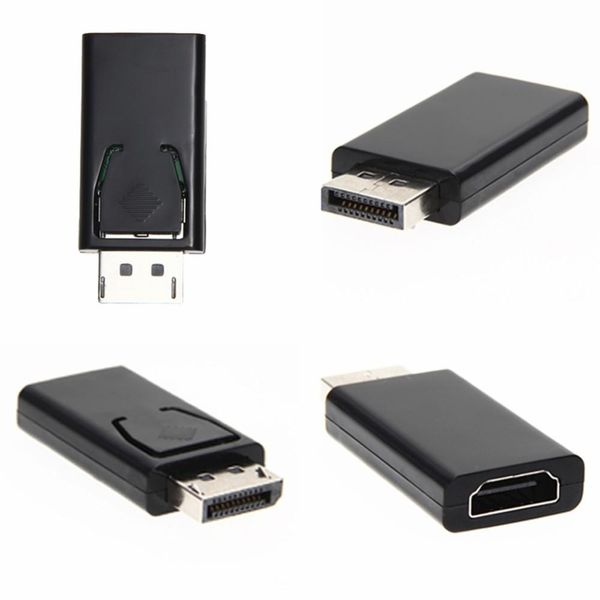 

gold/nickel plated standard display port displayport dp male to hdmi female converter cable adapter 1080p video audio connector