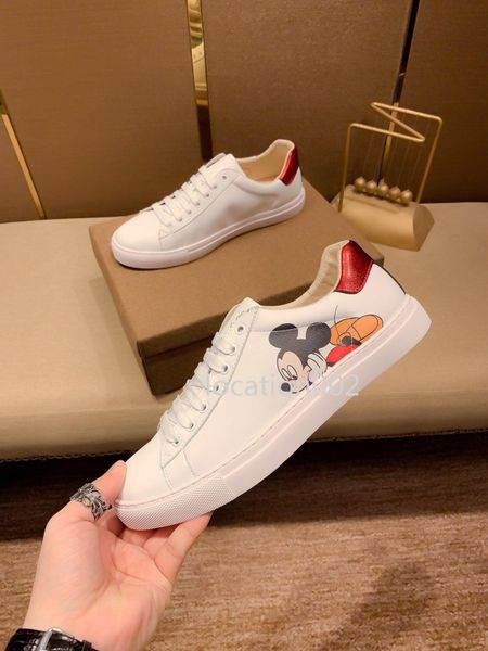 

luxury ace casual design shoes triple black men women flat platform sneakers bee snake stripe platform low, Black;red