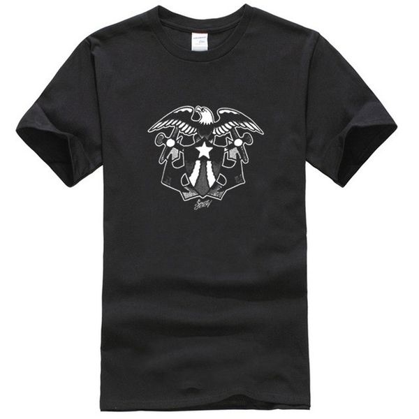 

sailor jerry татуировки shield eagle slim fit t-shirt black s-3xl new футболки hipster прохладный o шея tops