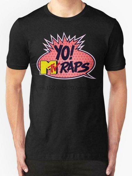 

new yo! mtv рапс mens t shirt черный сша размер em1