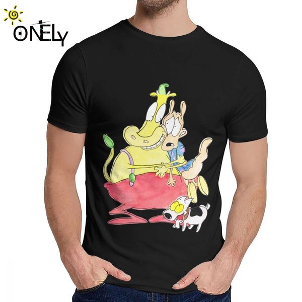 

rocko heffer and spunky tee shirt round neck great quality for man great classic s-6xl short sleeve