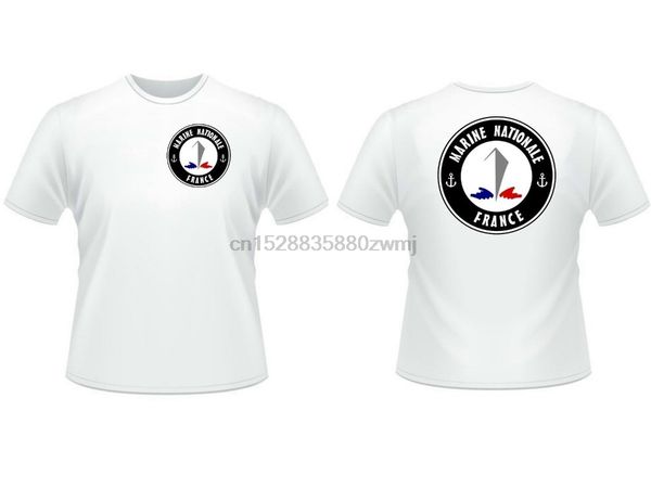 

t-shirt national navy - sea commando boat brittany summer 2019 100% cotton printed pure cotton men tee shirts