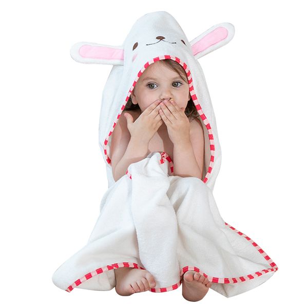 

towel chunke children's cloak cute cartoon bathrobe bath pure cotton absorbent quick-drying soft baby quilt