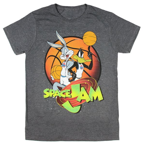

looney tunes space jam bugs and daffy tune squad t shirt men women variety of sizes and colors tee shirt