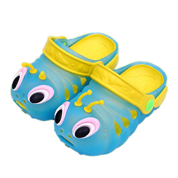 

2020 new fashion bee children's garden shoes boys and girls cartoon sandals summer slippers children's baby sandals, Black;red