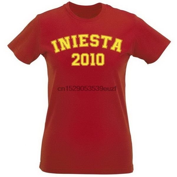 

iniesta 2010 (spain) womens slim fit t-shirt more size and colors tee shirt