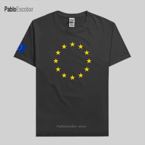 

european union united in diversity eu eur men t shirt fashion jerseys nation team 100% cotton t-shirt fitness clothing