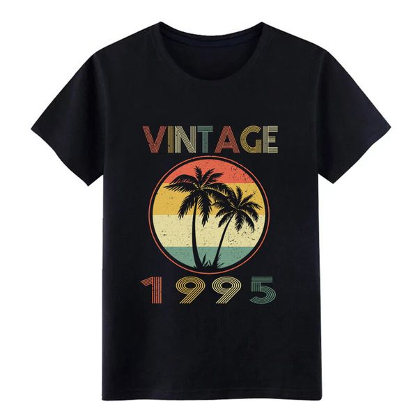 

men's vintage 1995 t shirt create tee shirt s-3xl homme anti-wrinkle comfortable summer style pattern shirt