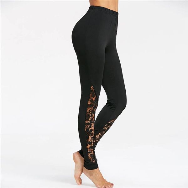 

women high waist mesh women leggings fitness breathable push up leggings ladies quick dry plus size casual leggins 38, Black