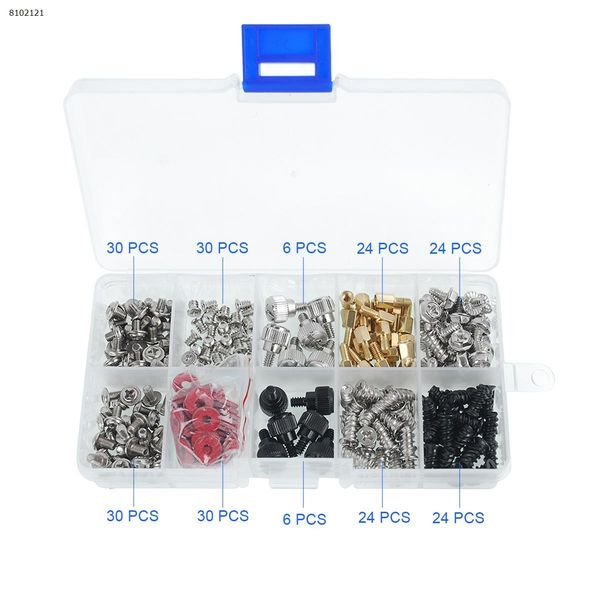 

pc computer diy screws repair kit tool screw set assortment case for motherboard fan main board