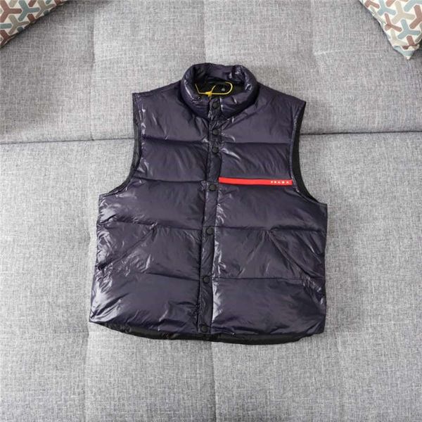 

мужская куртка жилет вниз пальто моды ветровка для мужчин женщины теплого толстого пальто жилет с помощью кнопки куртки пальто без рукавов, Black;brown