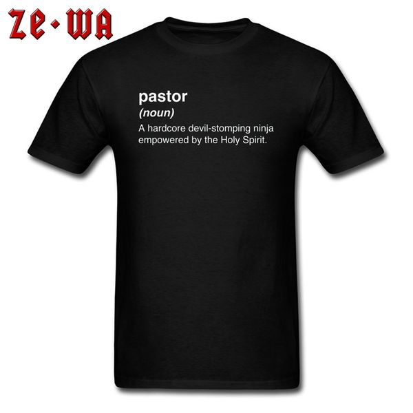 

tees men t shirt funny pastor definition tshirt hardcore devil-stomping ninja t-shirt holy spirit people cotton clothing