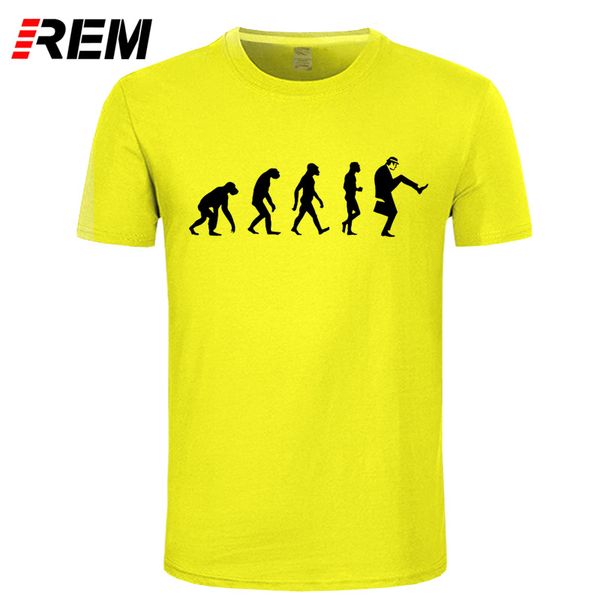 

rem puo evolution monty python t-shirt lycra cotton men t shirt new diy style