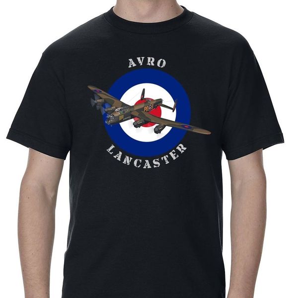 

2019 fashion world war 2 british custom lancaster bomber t-shirt tee shirt