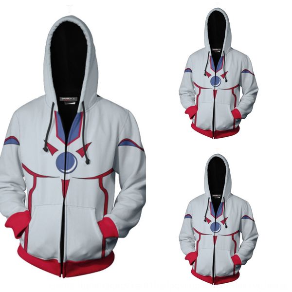 

game king xingyun freshman new 3d cosplay zipper game king hoodie sweater xingyun freshman animation new 3d sweater cosplay animation zipper, Black