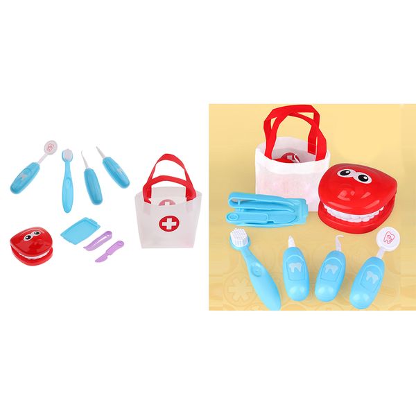 

2pcs doctor set kids medical case nurse kit carry bag great gift for kids