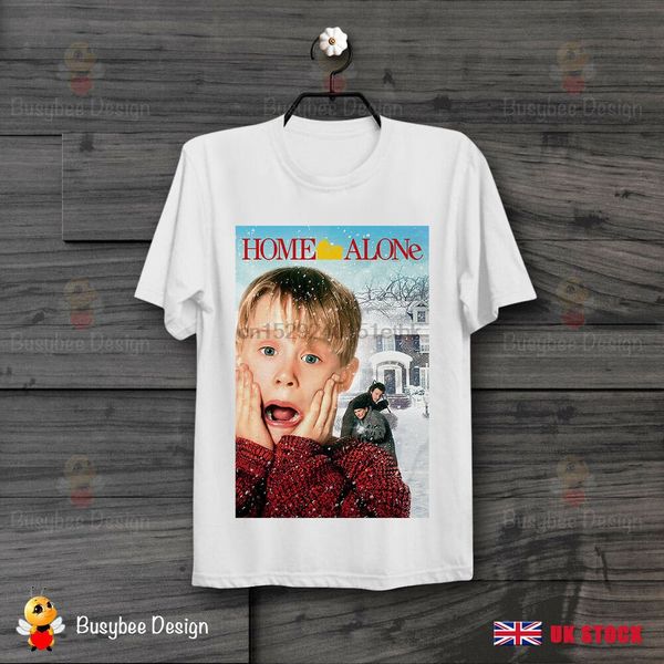 

home alone movie poster cool funny vintage t shirt b261
