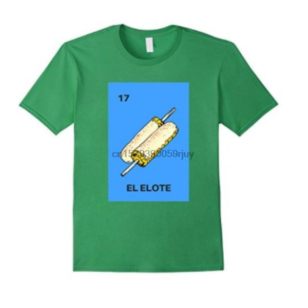 

loteria card themed tee shirt el elote