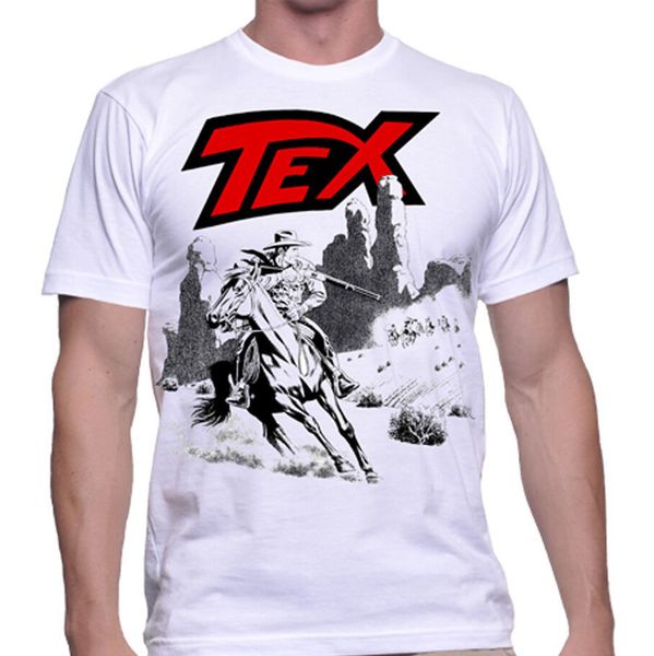 

maglietta tex willer loose funny o neck short sleeve cotton t shirt