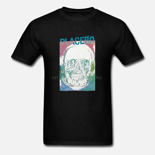 

placebo - psychedelic skull t shirt s-m-l-xl-2xl new official firebrand merch