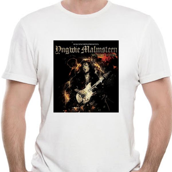 

yngwie malmsteen tshirt two sides tee new womens t-shirt size s to xl 9349d