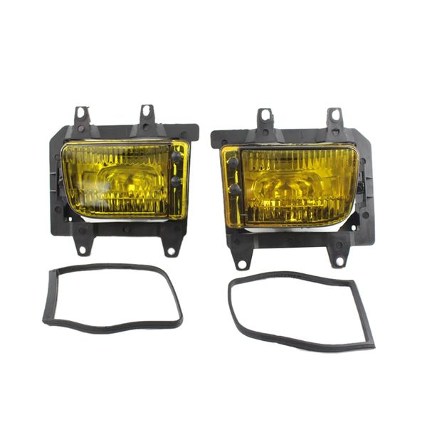 

1 pair of left & right front fog light transparent plastic lens kit for e30 3-series 1985-1993 car accessories car styli
