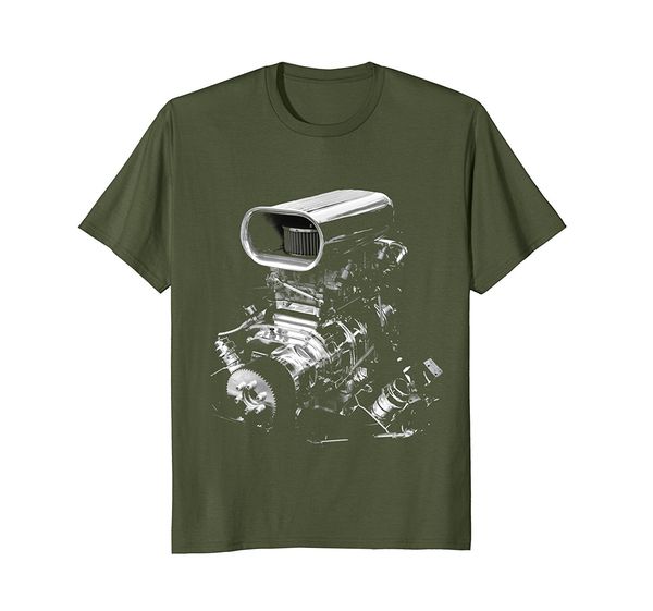 

2019 fashion vintage engine shirt tee shirt