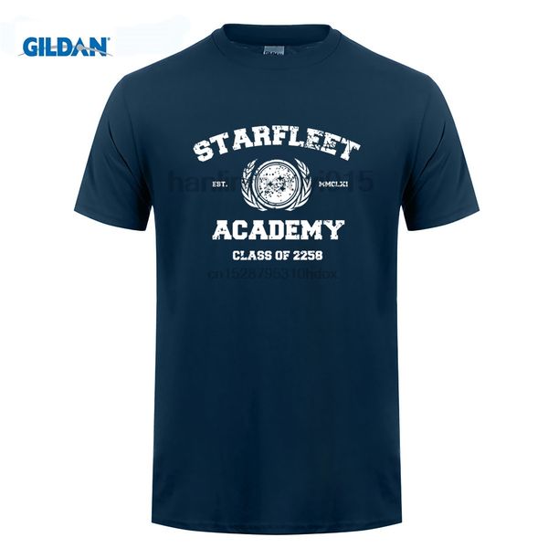 

100% cotton o-neck printed t-shirt starfleet academy t-shirt