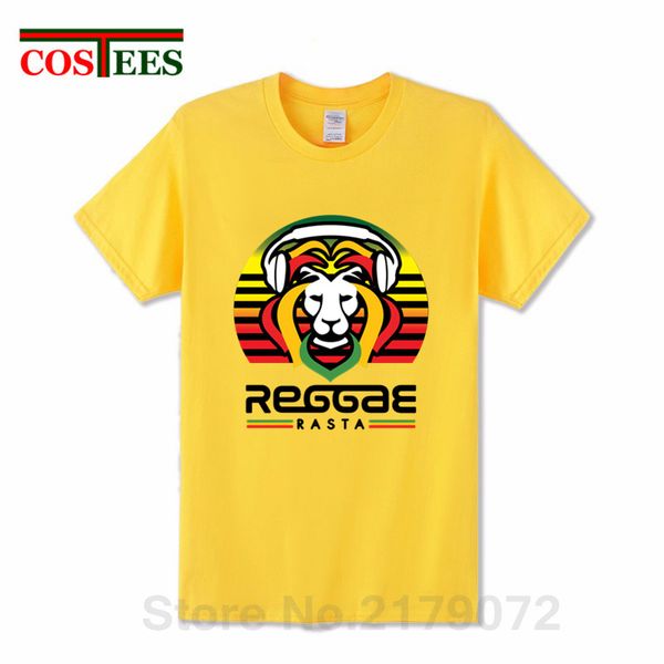 

rasta reggae music lover майка мужчин корни rasta lion тенниску jamaica lion king мужские футболки прохладный customized harajuku футболочку