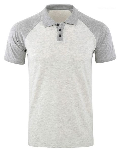 

contrast color patchwork mens male fashion tees casual designer lapel mens polos short sleeve regular, White;black