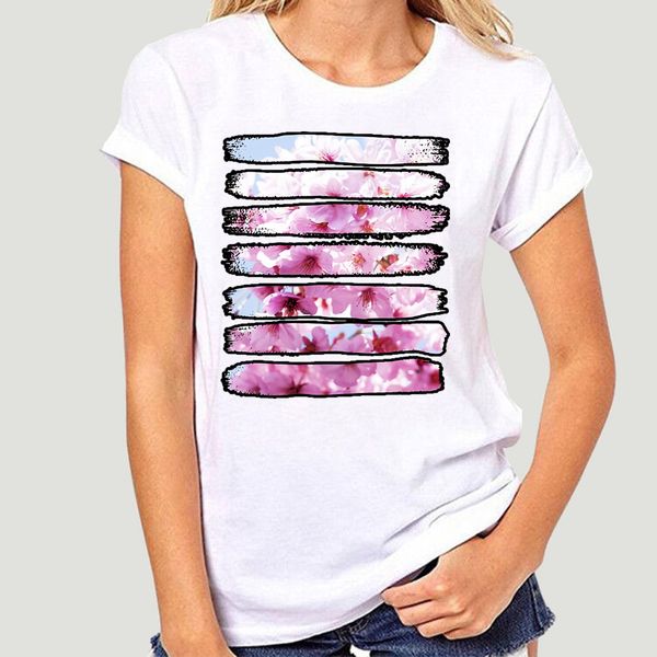 

men t shirt fashion beautiful cherry blossom pgraphy sakura japan funny t-shirt novelty tshirt women-4451a