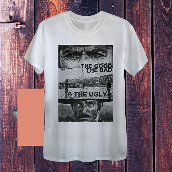 

the good bad and ugly t-shirt mens womens vintage movie clint eastwood tee shirt