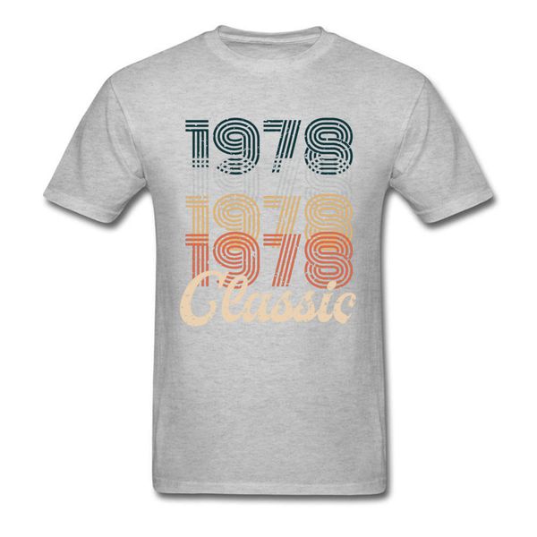 

grey tees mr robot portal men's t shirt vintage 1978 retro classic 70s 40 birthday custom summer t-shirt wholesale