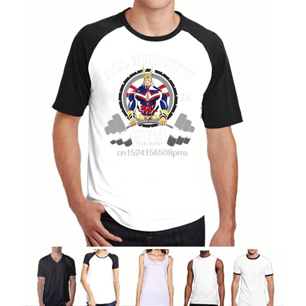 

100% cotton o-neck custom printed tshirt men t shirt all might women t-shirt