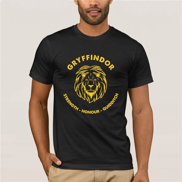 

fashion mens sleeve t shirt strength honour quidditch t-shirt for men