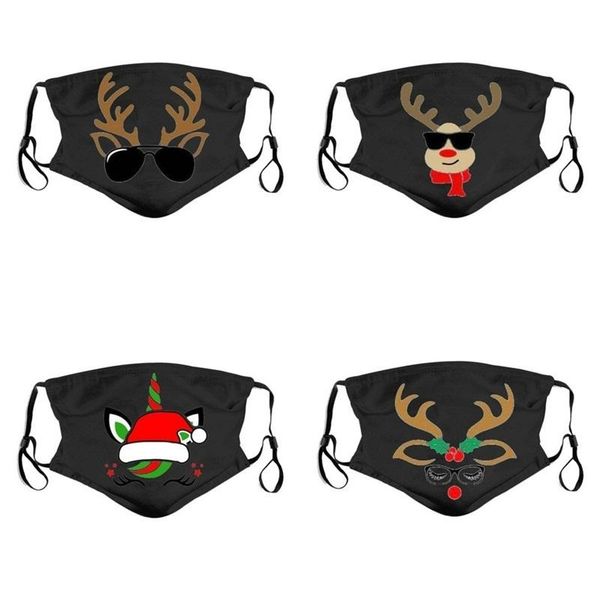 

anti dust face mouth masks protect respirable respirators reusable christmas mascarilla funny cute men and women 4 5wsa e2