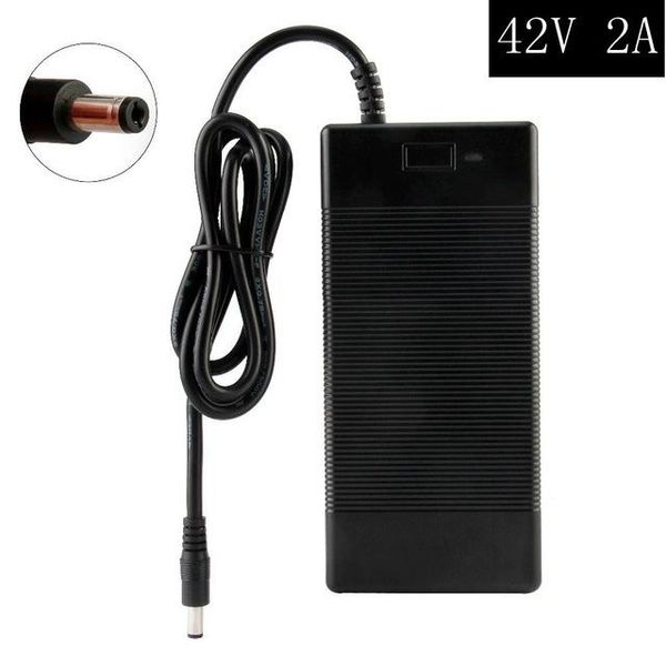 

s 36 2a battery output 42v 2a charger input 100-240 vac lithium li-ion li-poly charger for 10series 36v electric bike