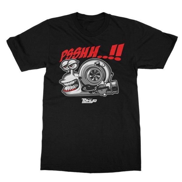 

2020 100% cotton turbo snail t-shirt psshh tee shirt