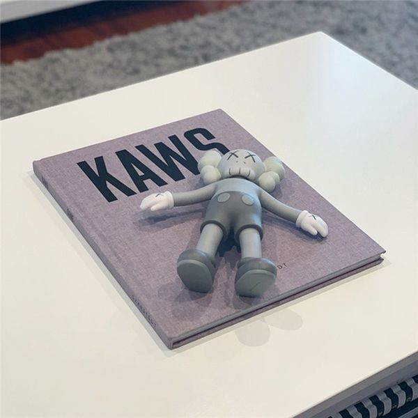 

20cm 0.4kg originalfake kaws 8inches standing and floating companion original box kaws action figure model decorations toys gift
