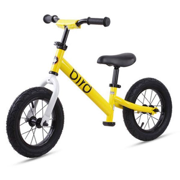 

children's bike balance car 2-6 years old boy and girl universal handlebar seat height adjustable black and yellow