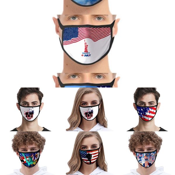 

маска слоя для печати face foral double пыле anti-уф дизайнерские маски мода женщины мужчины mout prrz