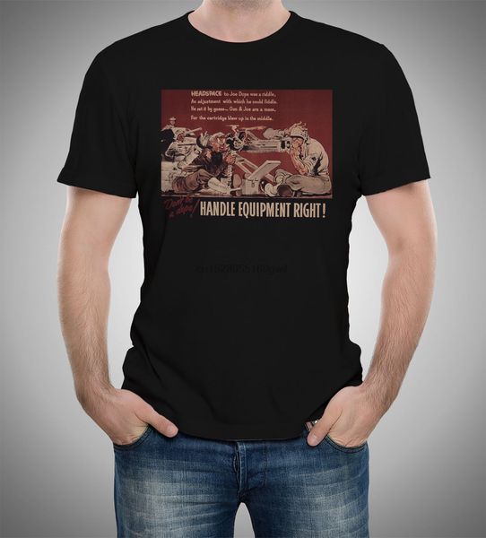 

handle equipment right 10 usww2 poster 1942-1945 t-shirt s to 5xl