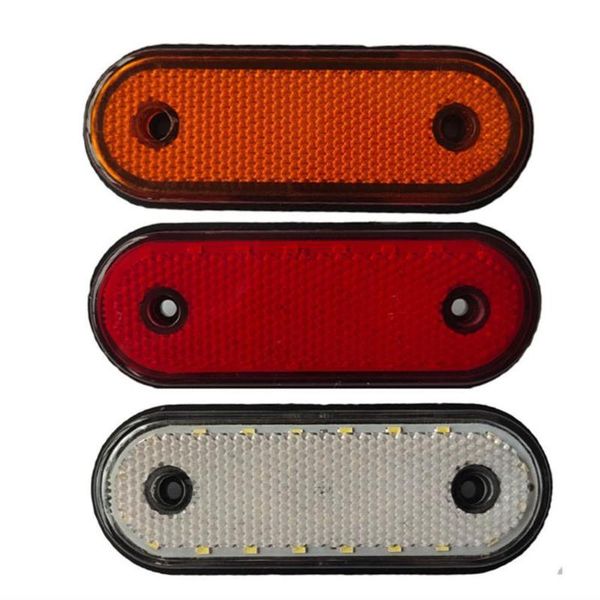

1pcs 24v side marker amber 20led markerings light side marker led trusk lamp pickup truck lights for truck
