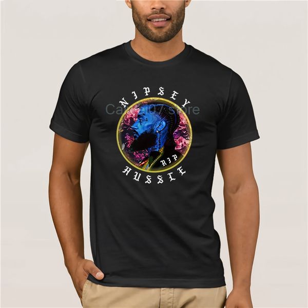

print nipsey hussle tshirts 2019 100% cotton men clothes hip pop comfortable tshirt