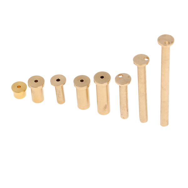 

8pcs brass steel wood shaft tip 2/4/6/8 g plug weights parts for golf clubs