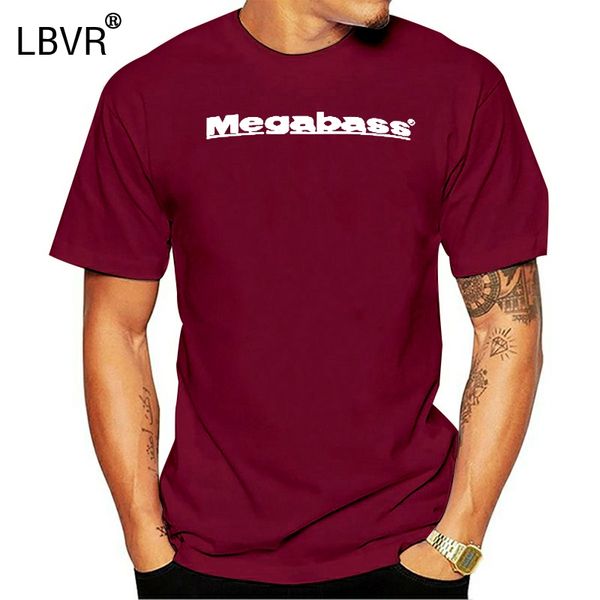 

megabass logo mens casual cotton t shirt