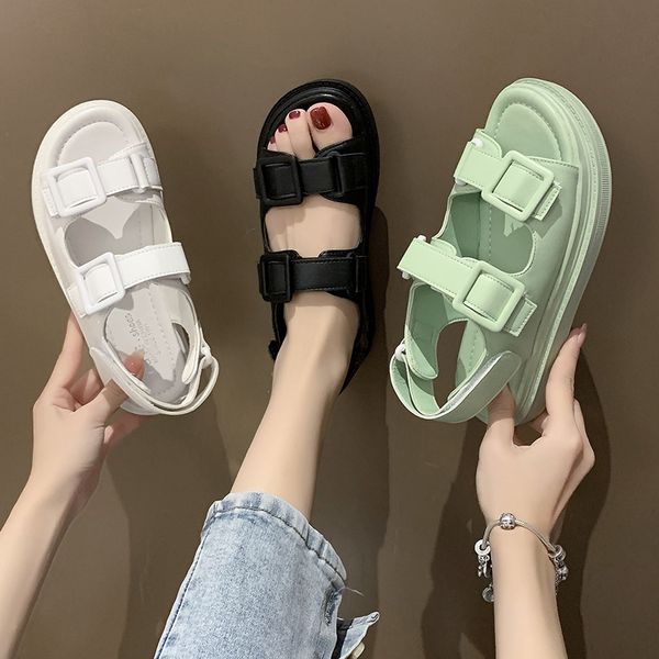 

dress shoes with heel flat sandal shoe female sandals comfort for women 2021 women's med clear heels thick flower ladies, Black