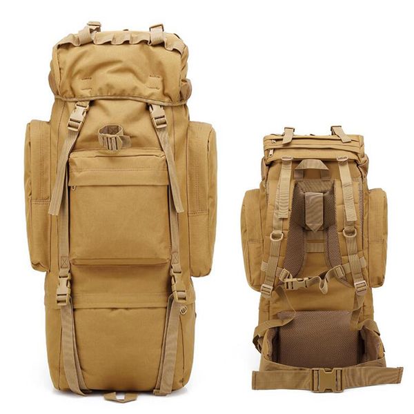 

outdoor bags large capacity 65l tactical backpack hunting camouflage camping hiking backpacks sport bag